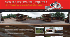 Desktop Screenshot of houtzagerijdijkstra.nl